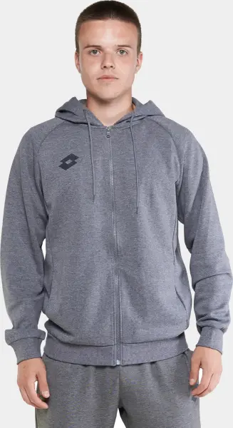 Худи Lotto ELITE SWEAT FZ HD MEL CO серое 216569/P73