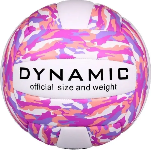 Волейбольный мяч Merco DYNAMIC розово-кораллово-фиолетово-белый Размер 5 ID36934