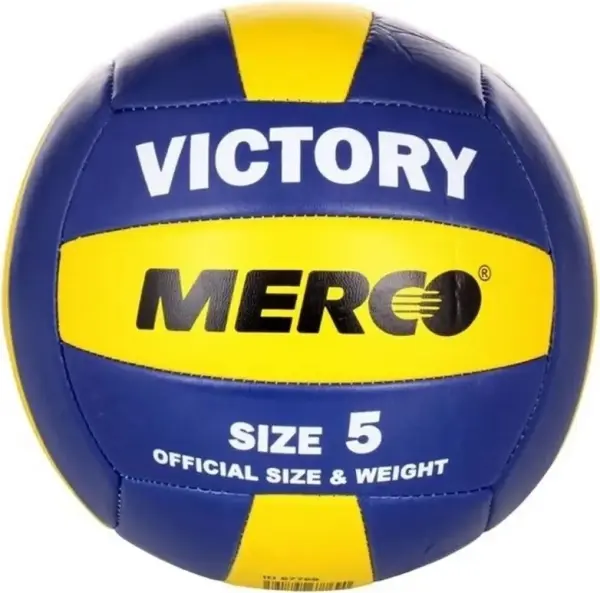 Волейбольний м'яч Merco VICTORY темно-синьо-жовтий Розмір 5 ID67769