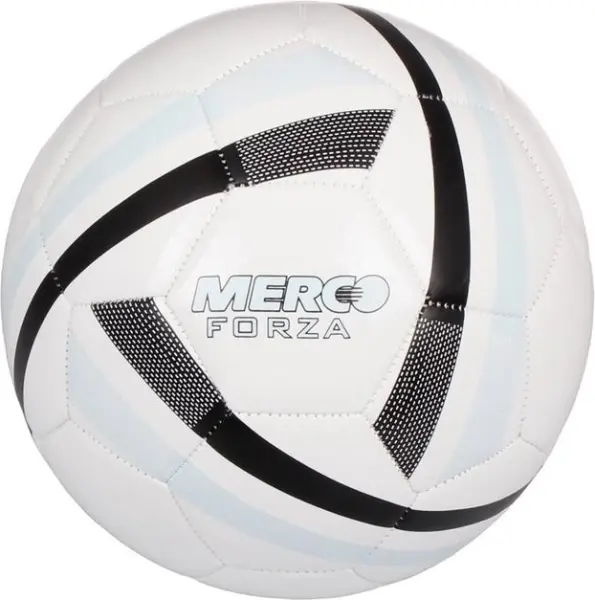 Футбольний м'яч Merco FORZA біло-чорний Розмір 5 ID36938
