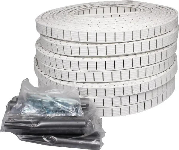 Лінії для корту Merco PLASTIC TENNIS LINES GENIALA 1054 WIGTH 5 CM білі 3126