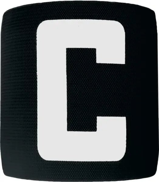 Капітанська пов'язка Meta ARMBAND WITH VELCRO CLOSURE чорна 1902240003ng