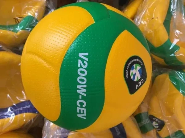 Мяч волейбольный Mikasa желто-зеленый V200W-CEW Размер 5