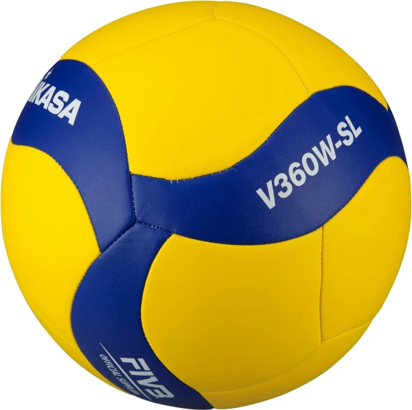 Волейбольный мяч Mikasa V360W-SL желто-синий Размер 5 V360W-SL