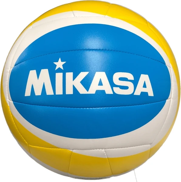 М'яч для пляжного волейболу Mikasa BEACH CLASSIC біло-жовто-блакитний Розмір 5 BV543C-VXB-YSB
