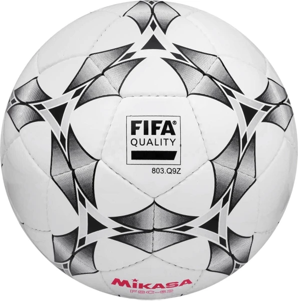 Футзальний м'яч Mikasa FSC62 AMERICA біло-чорно-червоний Розмір 4 FSC62AMERICA