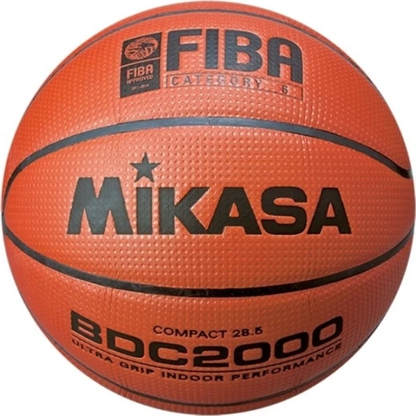 Баскетбольный мяч Mikasa BDC2000 оранжевый Размер 6 BDC2000