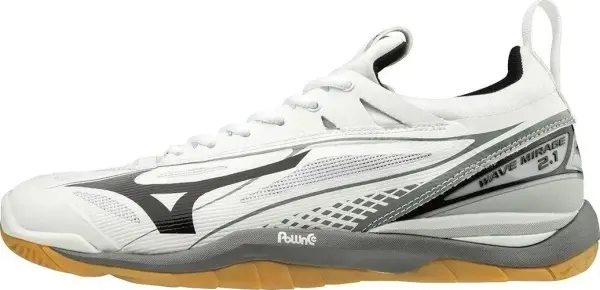 Кросівки для гандболу Mizuno WAVE MIRAGE 2.1 біло-сіро-чорні X1GA1850-09