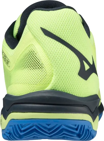 Кросівки тенісні Mizuno WAVE EXCEED LIGHT PADEL лимонно-сині 61GB2222-45