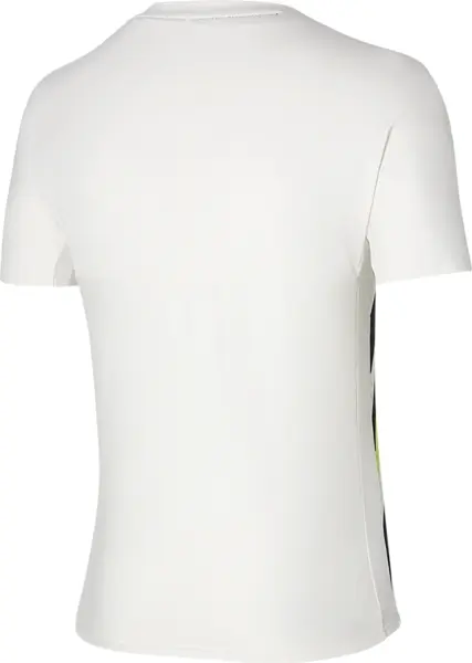 Футболка Mizuno SHADOW GRAPHIC TEE біло-салатово-чорна 62GA2002-01