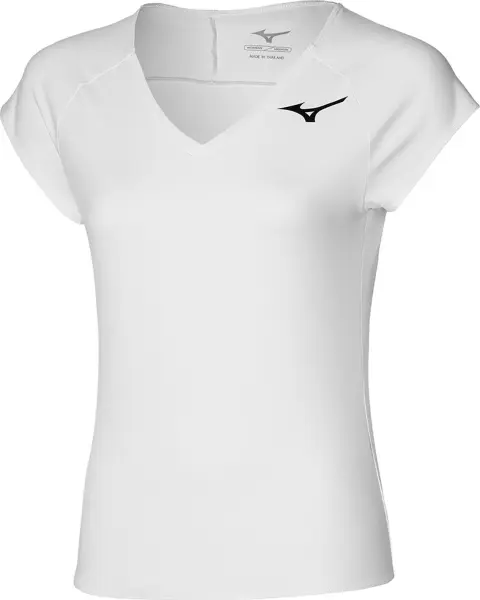 Футболка для тенісу жіноча Mizuno TEE біла 62GA1211-01