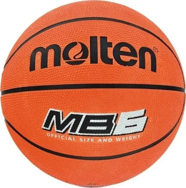 Баскетбольный мяч Molten MB 6 оранжевый Размер 6 38140MB6