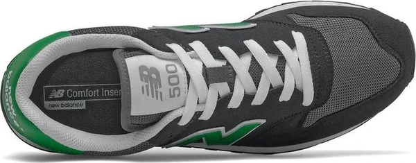Кроссовки New Balance 500 черно-зеленые GM500TN1