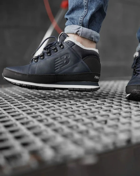 Кросівки зимові New Balance 754 темно-сині H754LFN