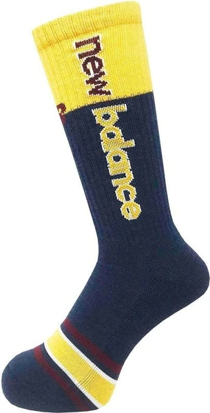 Шкарпетки New Balance ESS HL CREW темно-синьо-жовті LAS12261_NV