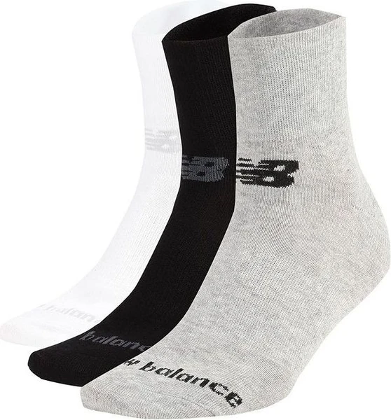 Шкарпетки New Balance Prf Cotton Flat Knit Ankle різнокольорові 3 пари LAS95233WM