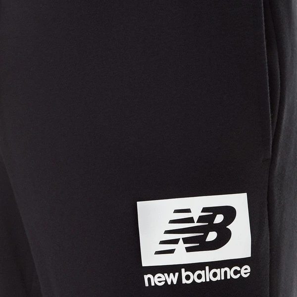 Штаны спортивные New Balance Essentials ID Fleece черные MP13508BK