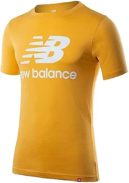 Футболка New Balance Ess Stacked Logo помаранчева MT01575ASE