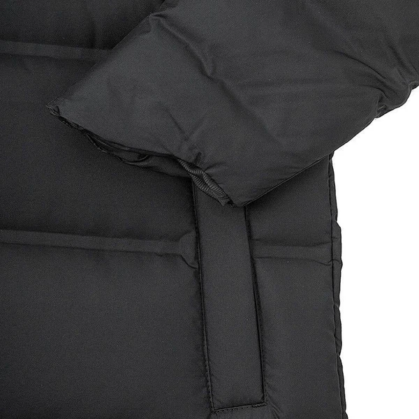Куртка зимняя New Balance Bench Long Down черная MJ131057BK