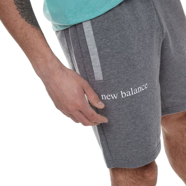Шорти New Balance Essentials Pure Balance сірі MS21552HC