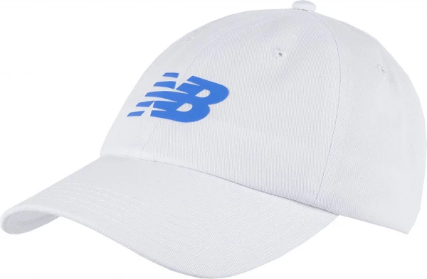 Кепка жіноча New Balance 6 Panel Curved Brim Snap Back V2.0 біла LAH13010WT