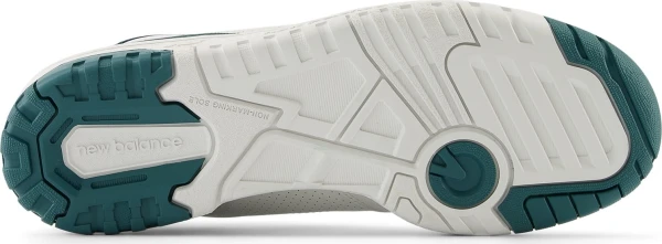 Кроссовки женские New Balance 550 бело-темно-зеленые BBW550BI