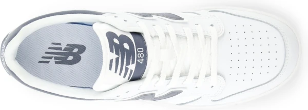 Кроссовки New Balance 480 бело-черные BB480LWE