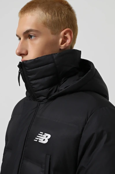 Пуховик New Balance BENCH LONG DOWN чорний MJ231054BK