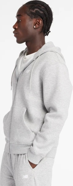 Толстовка New Balance SPORT CORE FULL ZIP світло-сіра MJ43902AG