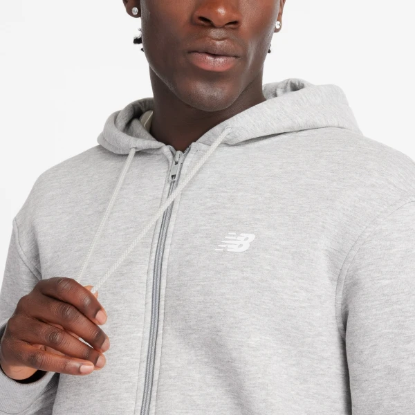 Толстовка New Balance SPORT CORE FULL ZIP світло-сіра MJ43902AG