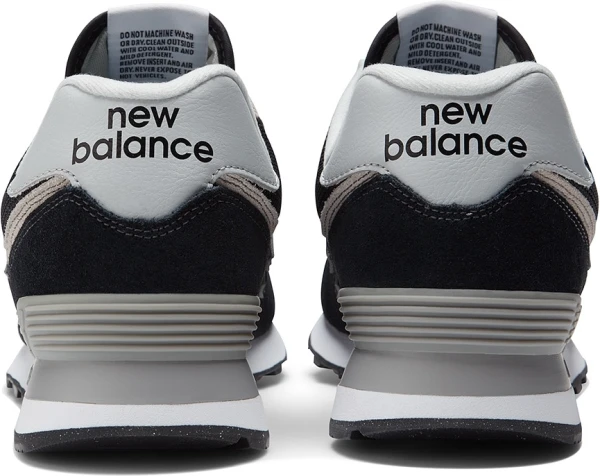 Кроссовки New Balance 574 CLASSIC GL черно-серые ML574EVB