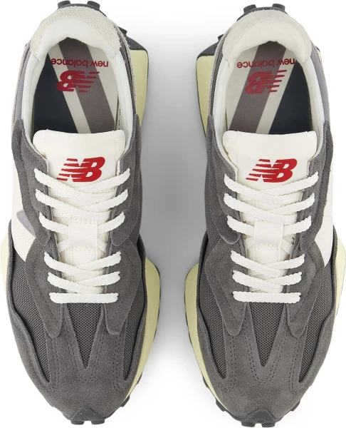 Кроссовки New Balance 327 темно-серо-кремовые U327WRF