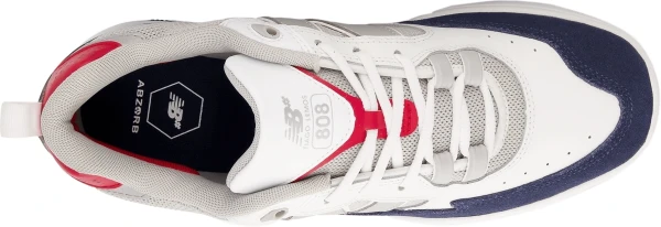 Кросівки New Balance NUMERIC 808 біло-сіро-темно-синьо-червоні NB808WRB