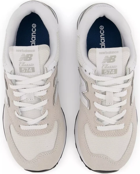 Кроссовки женские New Balance 574 бежевые WL574EVW