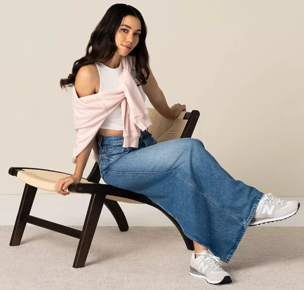 Кроссовки женские New Balance 574 бежевые WL574EVW