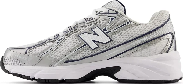 Кроссовки New Balance 740 бело-серебряно-темно-синие U740WN2