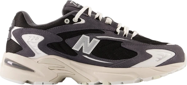 Кроссовки New Balance 725 темно-серо-черно-белые ML725AC