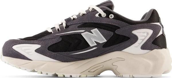 Кроссовки New Balance 725 темно-серо-черно-белые ML725AC
