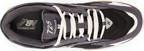 Кроссовки New Balance 725 темно-серо-черно-белые ML725AC