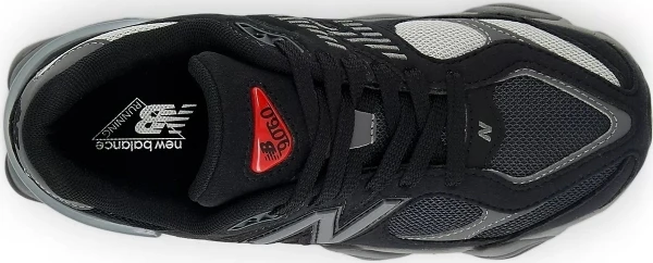 Кроссовки подростковые New Balance 9060 черно-темно-серые GC9060BK