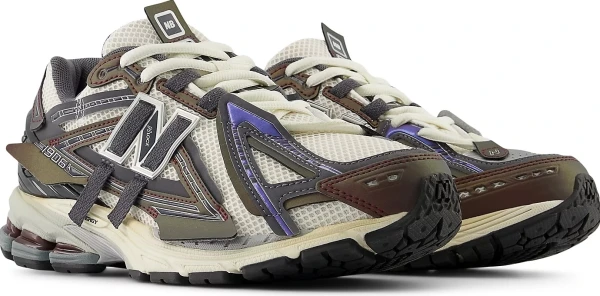 Кроссовки New Balance 1906A бежево-коричнево-черно-синие U1906ANA