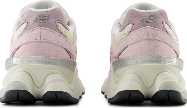 Кроссовки женские New Balance 9060 розово-желто-серые U9060LBC