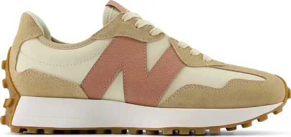 Кросівки жіночі New Balance 327 бежево-світло-коричневі WS327NKA