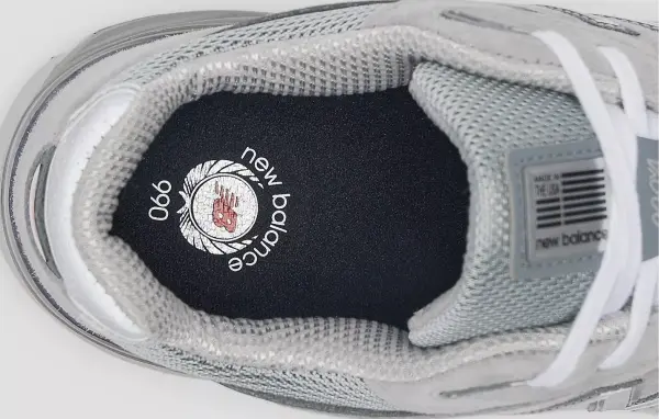 Кроссовки New Balance 990 V4 серые U990GR4