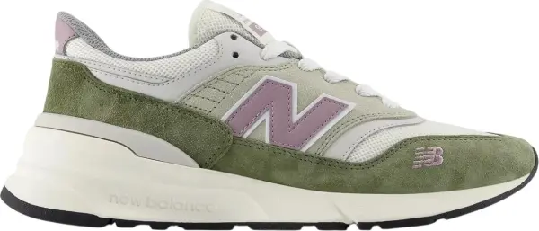 Кросівки New Balance 997 зелено-біло-бузкові U997RMGB