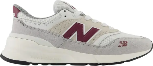 Кросівки New Balance 997 світло-сіро-бордові U997RMGC