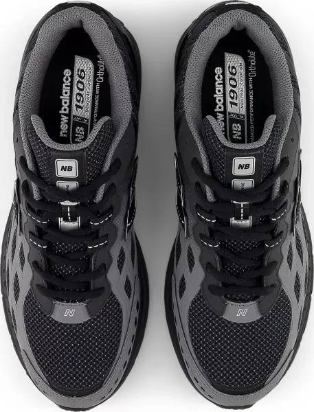 Кроссовки New Balance 1906W черно-серые U1906WGS