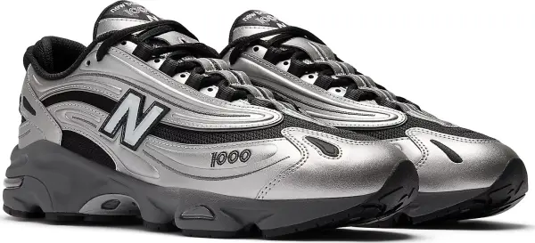 Кроссовки New Balance 1000 серебряно-черные M1000EGR