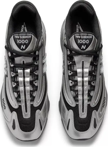 Кроссовки New Balance 1000 серебряно-черные M1000EGR