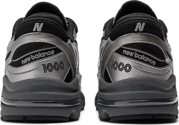 Кроссовки New Balance 1000 серебряно-черные M1000EGR